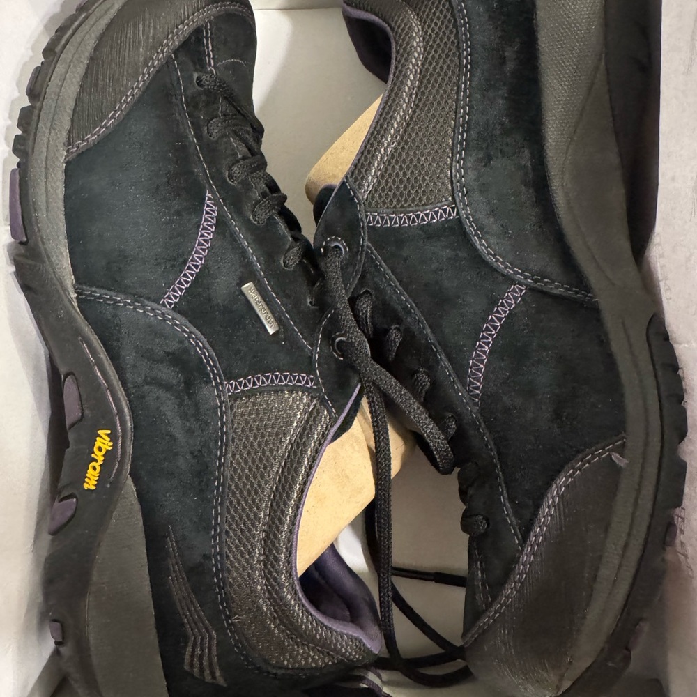 Dansko Women’s Black Waterproof Sneakers Hiking Paisley Suede 41 / 10 - Picture 12 of 12